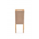 Стул HALMAR CLARION Monolith 09 бежевый/дуб медовый